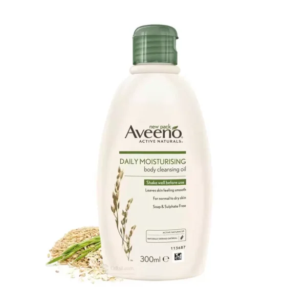 AVEENO® Daily Moisturizing Body Cleansing Oil (300ml) - Image 2