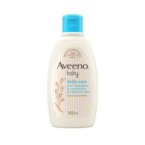 Aveeno Baby Daily Care 2 in 1 Shampoo & Conditioner (300ml)