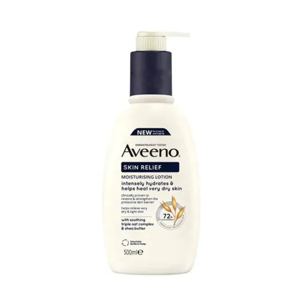 Aveeno Skin Relief Moisturising Lotion for Dry Skin (500ml)