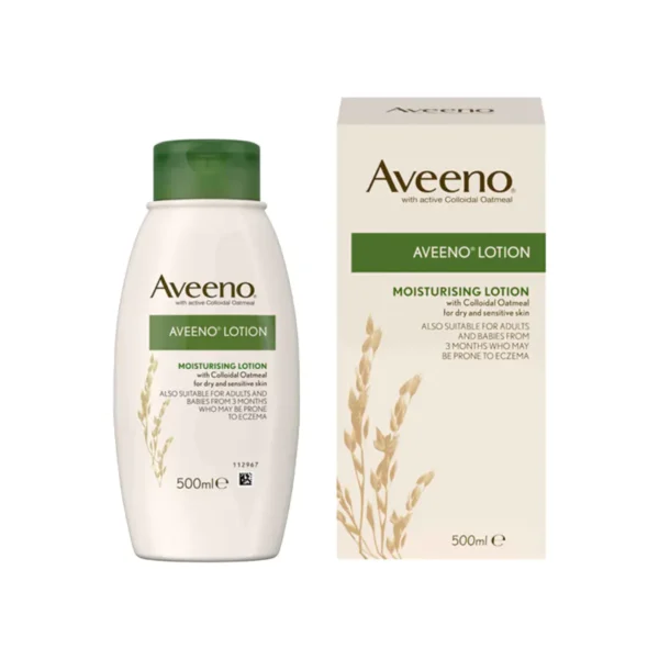 Aveeno with acitve Colloidal Oatmeal Lotion (500ml) - Image 2