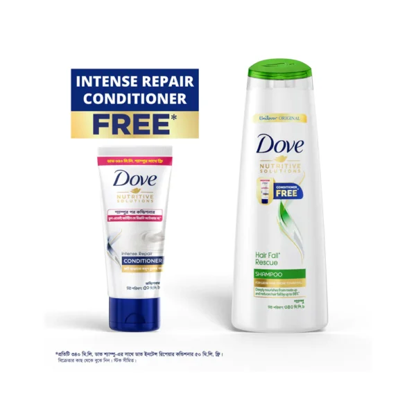 Buy Dove Shampoo Environmental Defense 340ml (Get Intense Repair Conditioner 50 ml Free)