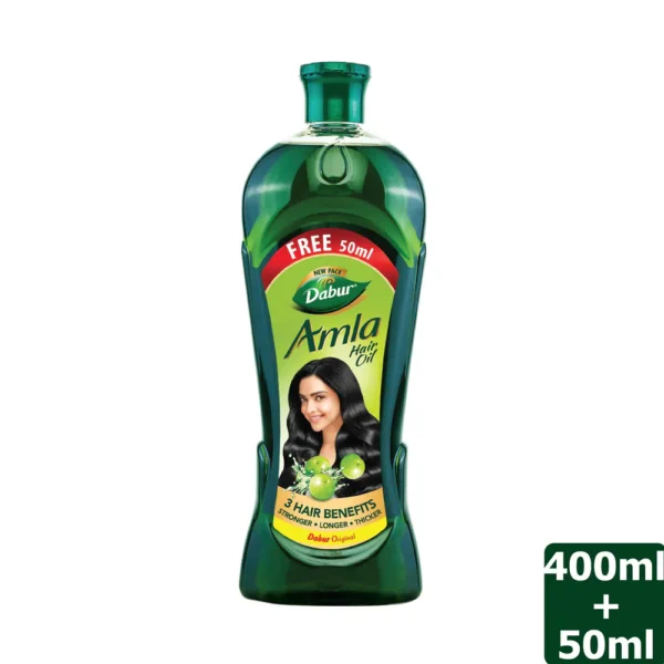 Dabur Amla Hair Oil (Get 50 ml Extra) (400ml)