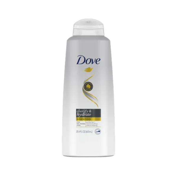 Dove Clarify & Hydrate Shampoo For Oil Prone Hair (603ml)