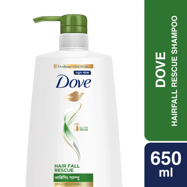 Dove Shampoo Hairfall Rescue 650ml (650ml)