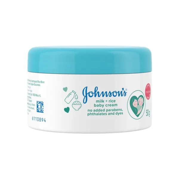 Johnson’s Baby Milk and Rice Cream (50gm)