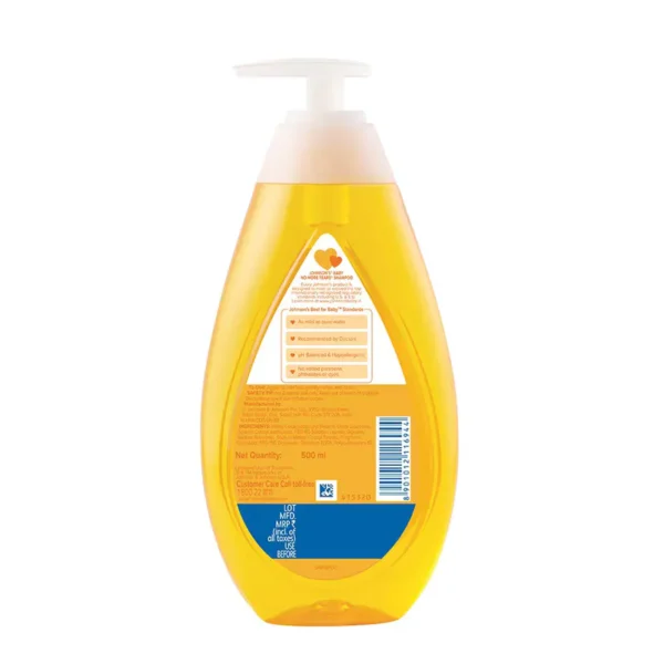 Johnson’s Baby No More Tears Baby Shampoo (500ml) - Image 3