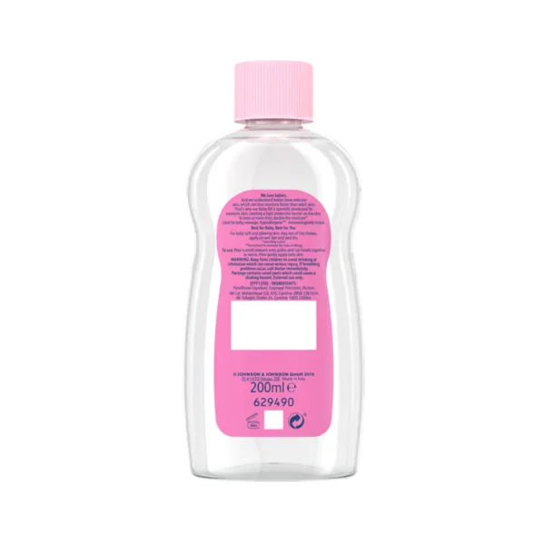 Johnson’s Baby Oil (200ml) - Image 2