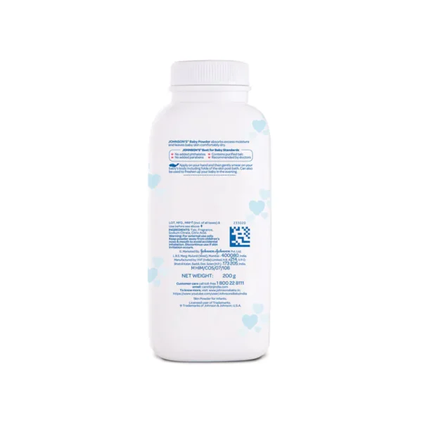 Johnson’s Baby Powder (200gm) (Copy) (Copy) - Image 2