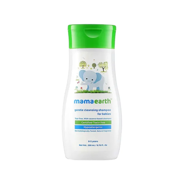 Mamaearth Gentle Cleansing Shampoo for Babies (200ml)