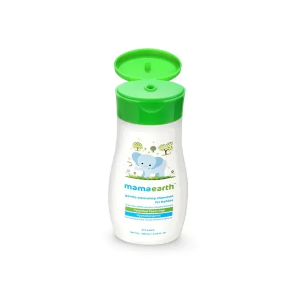 Mamaearth Gentle Cleansing Shampoo for Babies (200ml) - Image 5