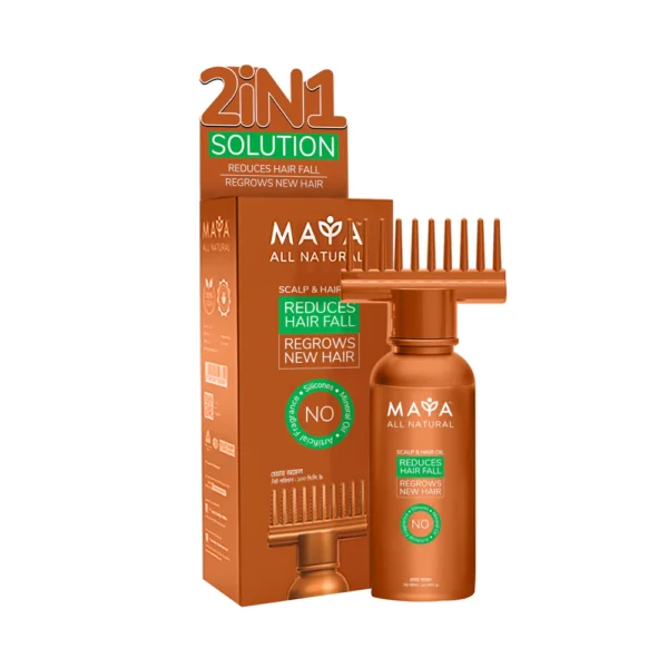 Maya All Natural Scalp & Hair Oil 100 ml (100ml) (Copy)