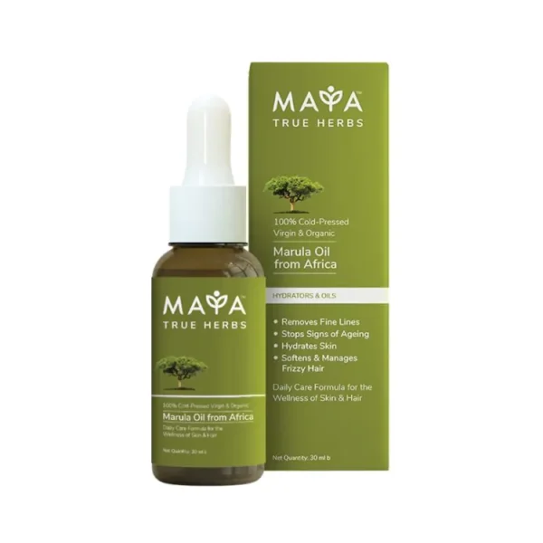 Maya True Herbs 100% Cold-Pressed Virgin & Organic Marula Oil from Africa