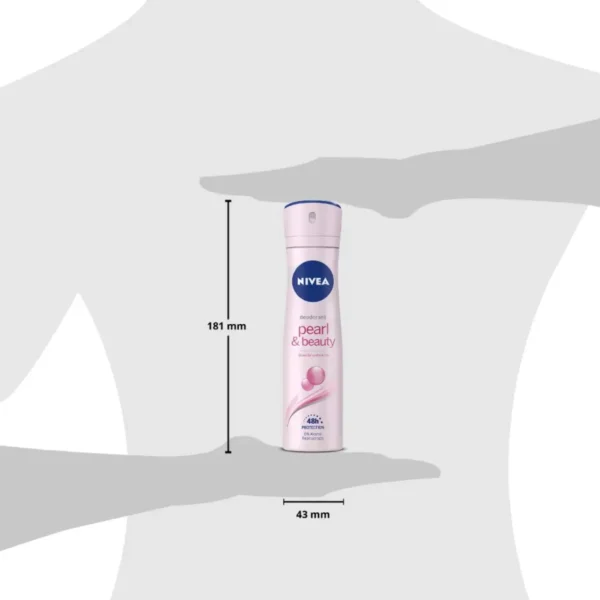 Nivea Anti-Perspirant Pearl & Beauty (150ml) - Image 4