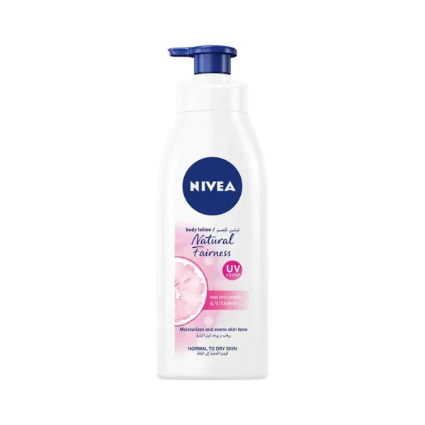 Nivea Natural Fairness UV Filter Body Lotion (400ml)