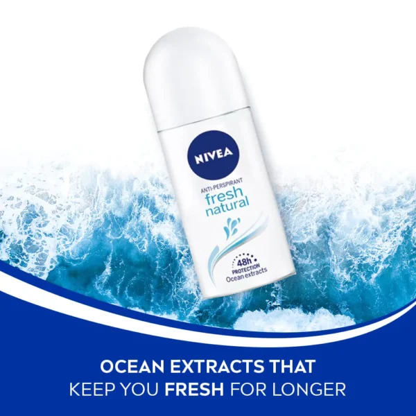 Nivea Roll On Fresh Natural (Thailand) (50ml) - Image 2