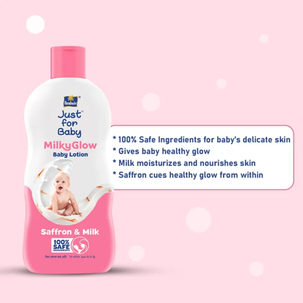 Parachute Just For Baby – Milky Glow Lotion (200ml) - Image 3