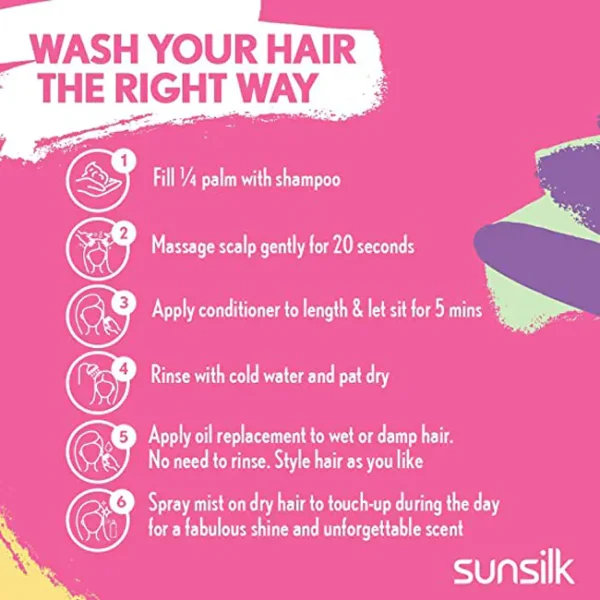 Sunsilk Strength & Shine Shampoo (700ml) - Image 3