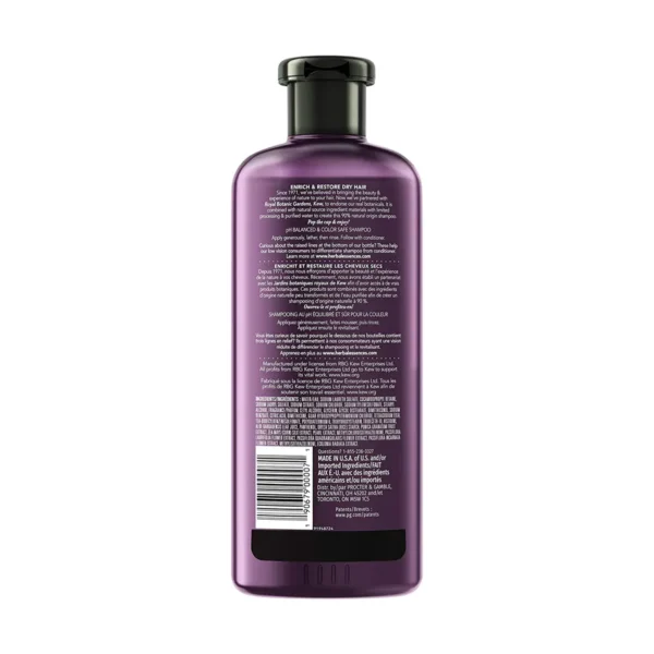 Herbal Essences Passion Flower & Rice Milk Nourish Shampoo (400ml) - Image 2