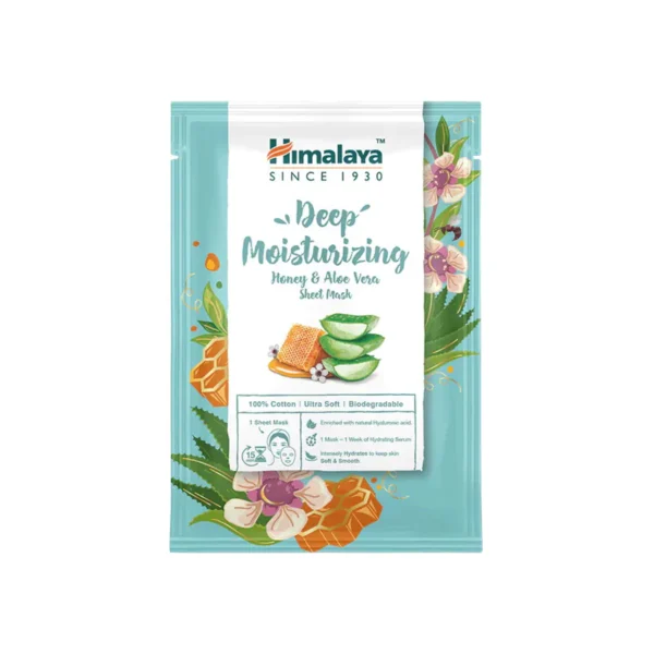 Himalaya Deep Moisturizing Honey & Aloe Vera Sheet Mask (30ml)