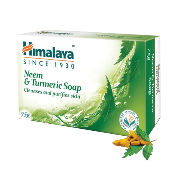 Himalaya Neem & Turmeric Soap (75gm)