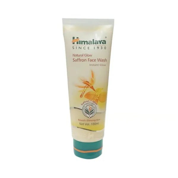 Himalaya Natural Glow Saffron Face Wash (100ml)