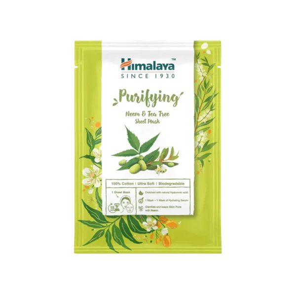 Himalaya Purifying Neem & Tea Tree Sheet Mask (30ml)