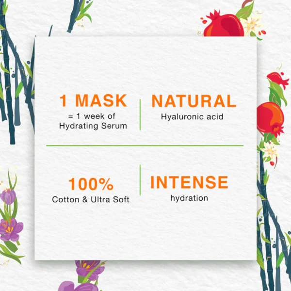 Himalaya Natural Glow Saffron & Vitamin C Sheet Mask (30ml) - Image 4