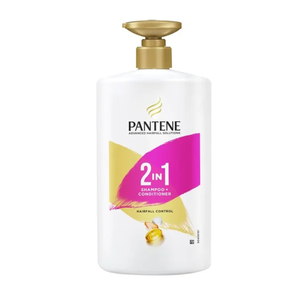 Pantene Advanced Hairfall Solution 2in1 Anti-Hairfall Shampoo & Conditioner for Women (1000ml)