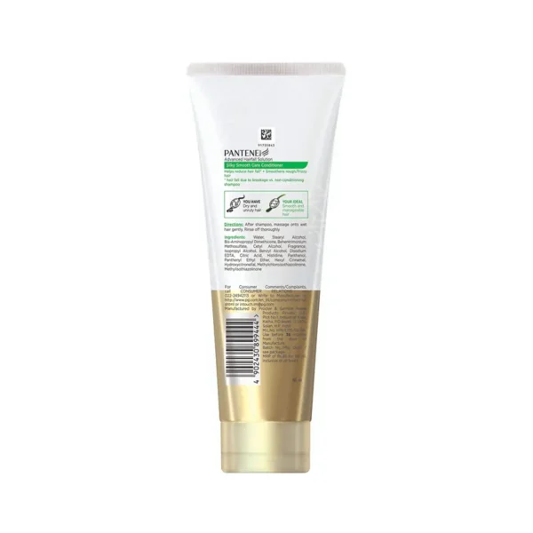 Pantene Advanced Hairfall Solution, Anti-Hairfall Silky Smooth Conditioner (80ml) - Image 3