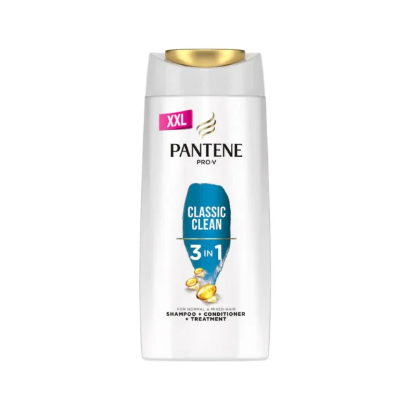 Pantene Pro-V Classic 3 in 1 Shampoo+Conditioner+Treatment (700ml) (Copy)