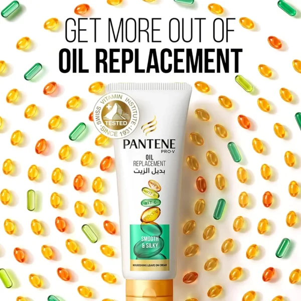 Pantene Pro V Smooth & Silky Oil Replacement Leave In Conditioner (275ml) - Image 5