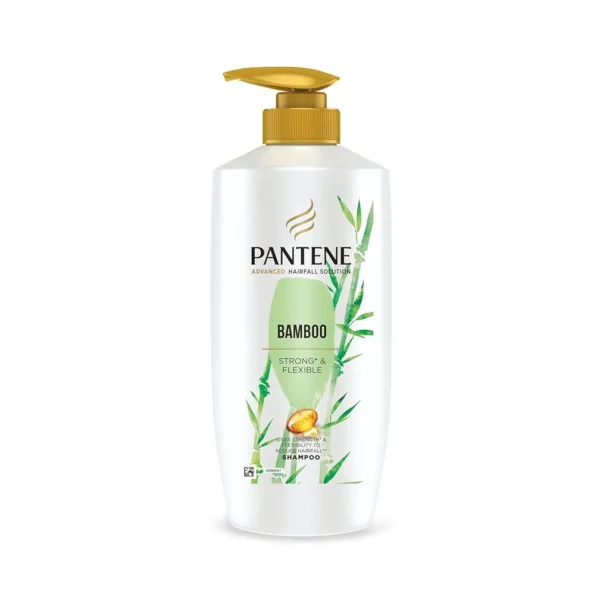 Pantene Advanced Hairfall Solution with Bamboo, Shampoo, 650ML (650ml)