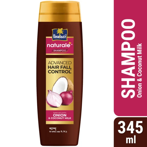 Parachute Naturale Shampoo Onion Hair Fall Control (345ml)