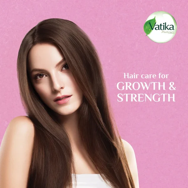 Vatika Garlic Enriched Hair Oil (300ml) - Image 2