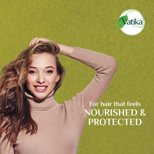 Vatika Olive Enriched Nourished & Protected Hair Oil (200ml) - Image 3