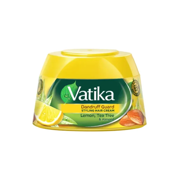 Vatika Styling Hair Cream With Lemon Tea Tree And Almond (140ml)