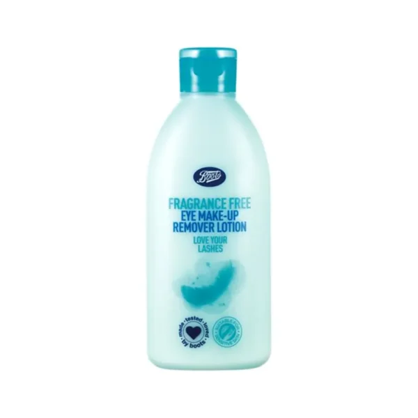 Boots Fragrance Free Eye Make-Up Remover Lotion (150ml)