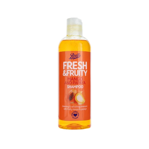 Boots Fresh & Fruity Mango & Papaya Shampoo