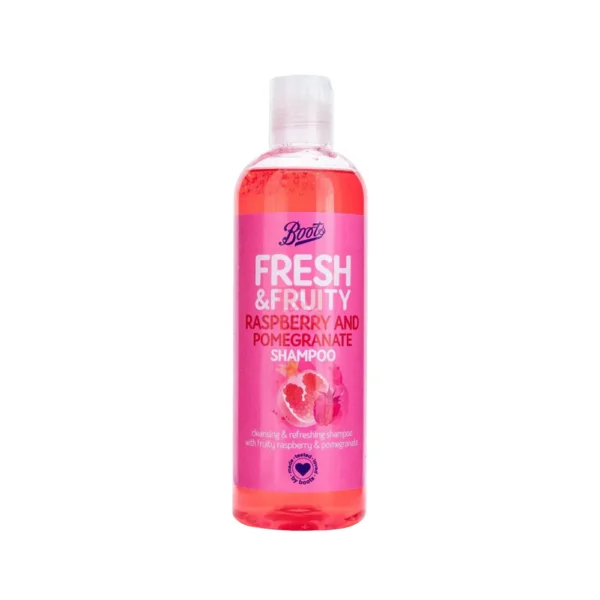 Boots Fresh & Fruity Raspberry And Pomegranate Shampoo (500ml)