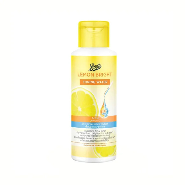 Boots Lemon Bright Toning Water (100ml)