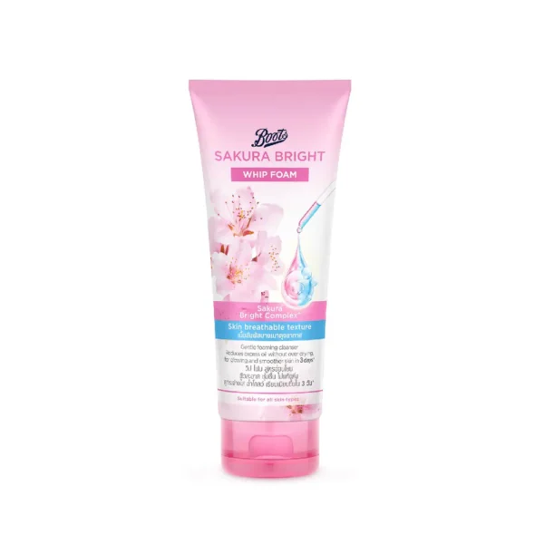 Boots Sakura Bright Whip Foam (100ml)