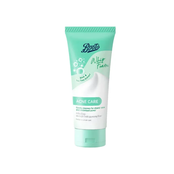 Boots Whip Foam Acne Care Cleanser (100ml)