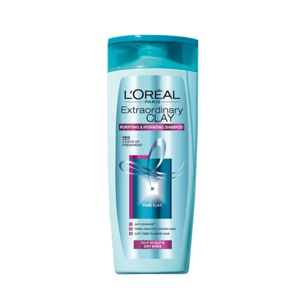 Loreal Paris Extra Ordinary Clay Shampoo (360ml)