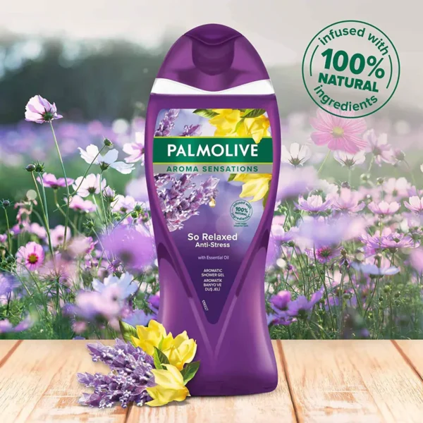 Palmolive Aroma Sensation So Relaxed Anti- Stress Shower Gel (500ml) - Image 8