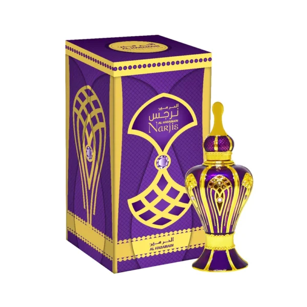 Al Haramain Narjis Attar (15ml) - Image 2