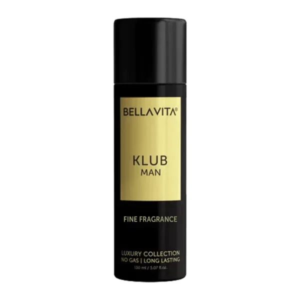 Bellavita KLUB Man Fine Fragrance Luxury Body Spray (150)