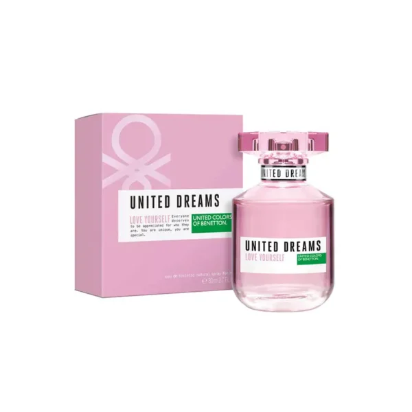 Benetton United Dreams Love Yourself Eau De Toilette (80ml) - Image 2