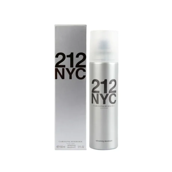 Carolina Herrera 212 NYC Deodrant Spray for Women (150ml) - Image 2