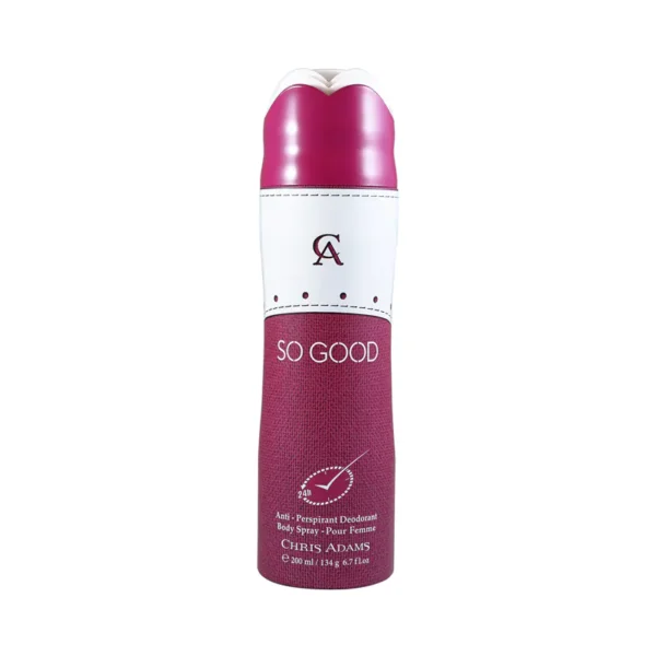 Chris Adams Deodorant Body Spray So Good For Women (200ml)