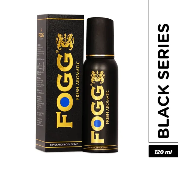 Fogg Black Men Body spray (Aromatic) (120ml)